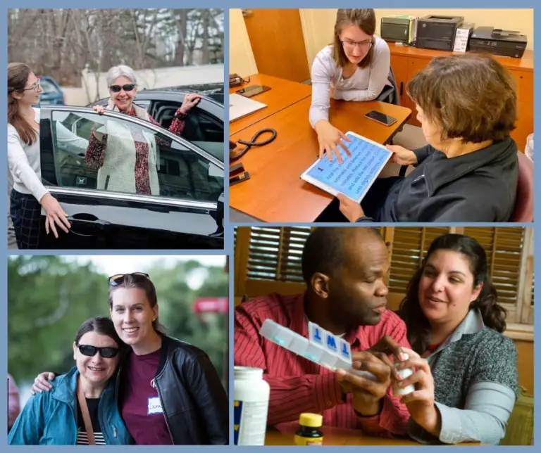 Read mail & grocery shop with a blind woman in Watertown, MA!