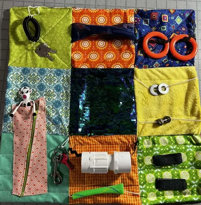 Fidget Blanket Project