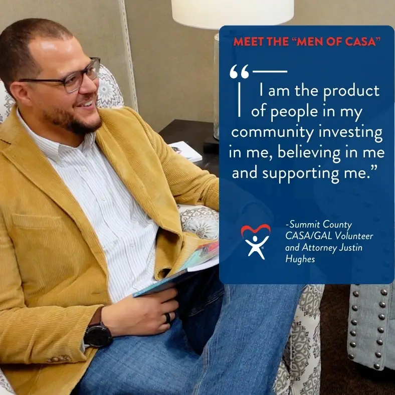 Men of CASA: Child Advocate Volunteer