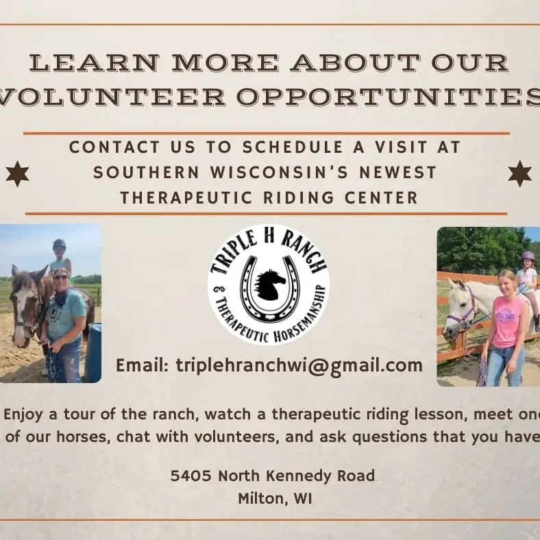 Therapeutic Riding Volunteer/ Fix It Crew/ Fundraising or Events