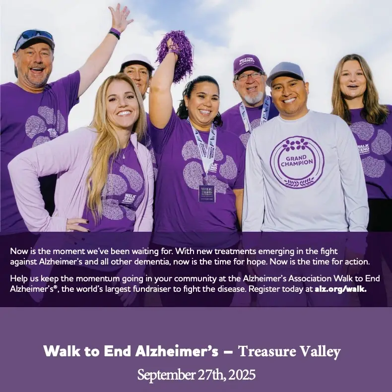 2026 Treasure Valley Walk to End Alzheimer's Volunteers!