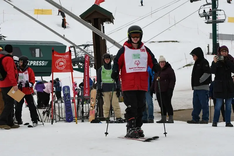Special Olympics Skiing Volunteers