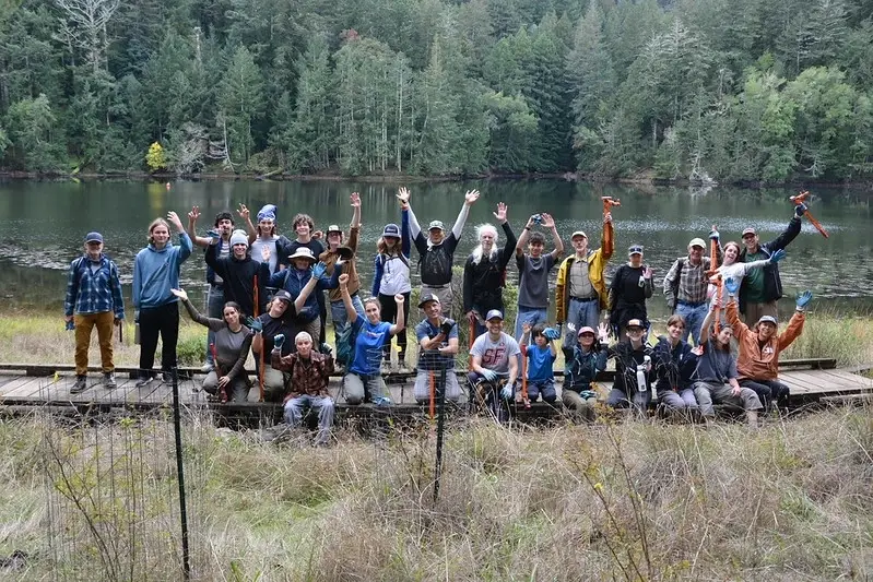 Mt. Tamalpais Habitat Restoration Day with Marin Water