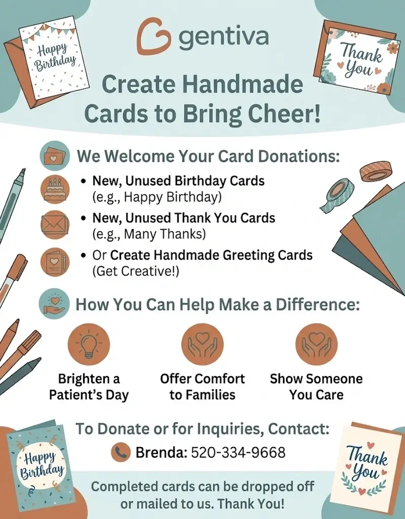 Unused Greeting Card Donor or Maker