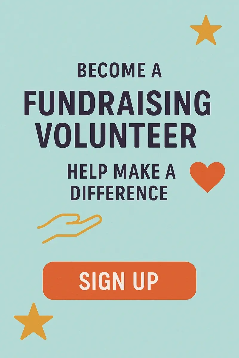 Fundraising Volunteer - We Want YOU!