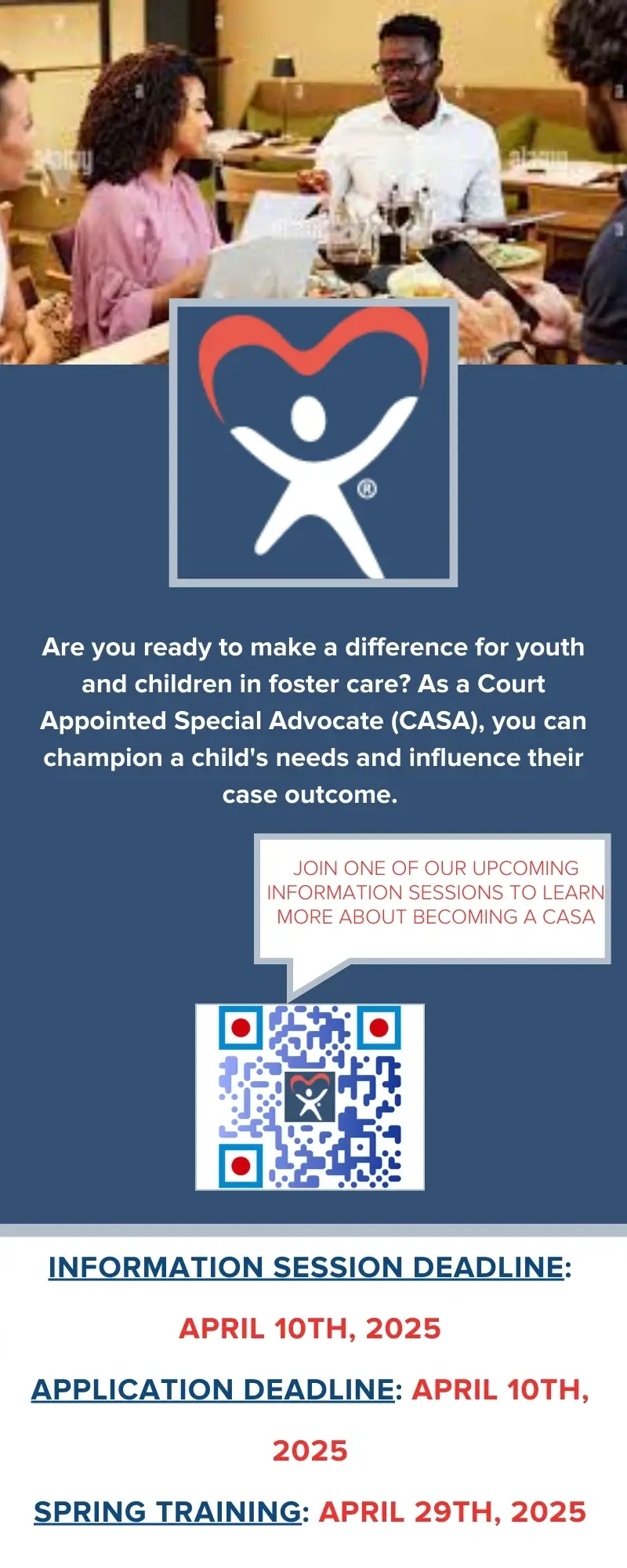 Online Volunteer Info Session- Learn How to Advocate for Youth in Foster Care