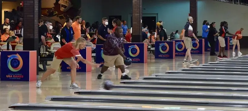Bowling Volunteers for Special Olympics Mercer County