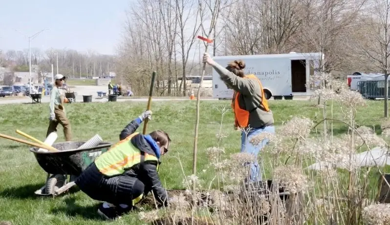College Park Neighborhood Tree Planting