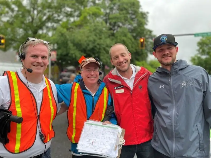 Portland Rose Festival - Parade Barricade Monitor
