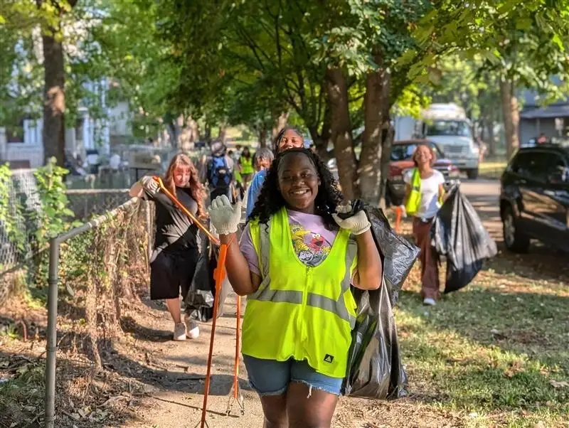 Northwestway Park Litter Cleanup