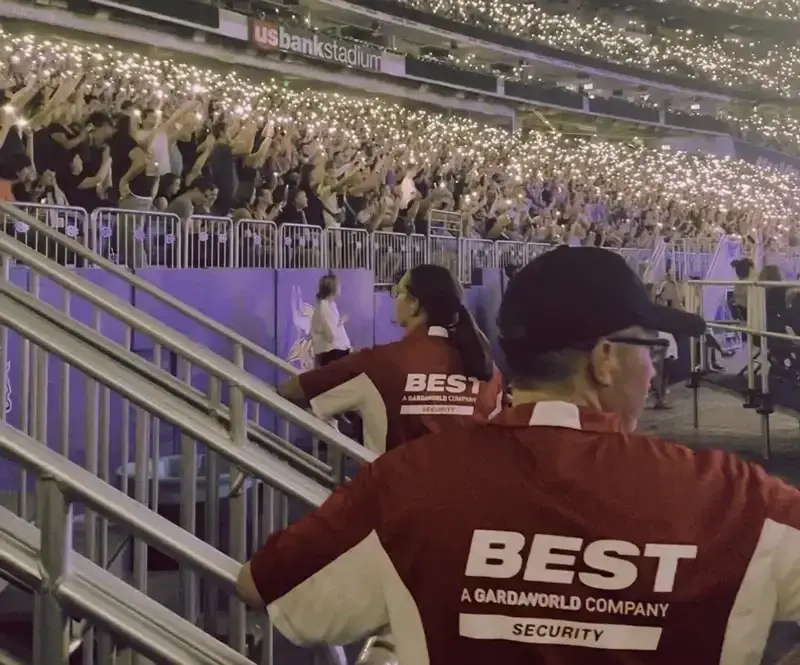 Rock from the Heart Volunteer Security Team : Bruno Mars Concert – US Bank Stadium