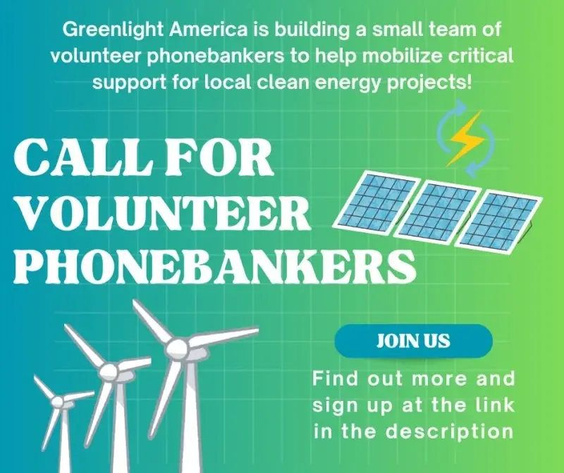 Make Calls for Clean Energy