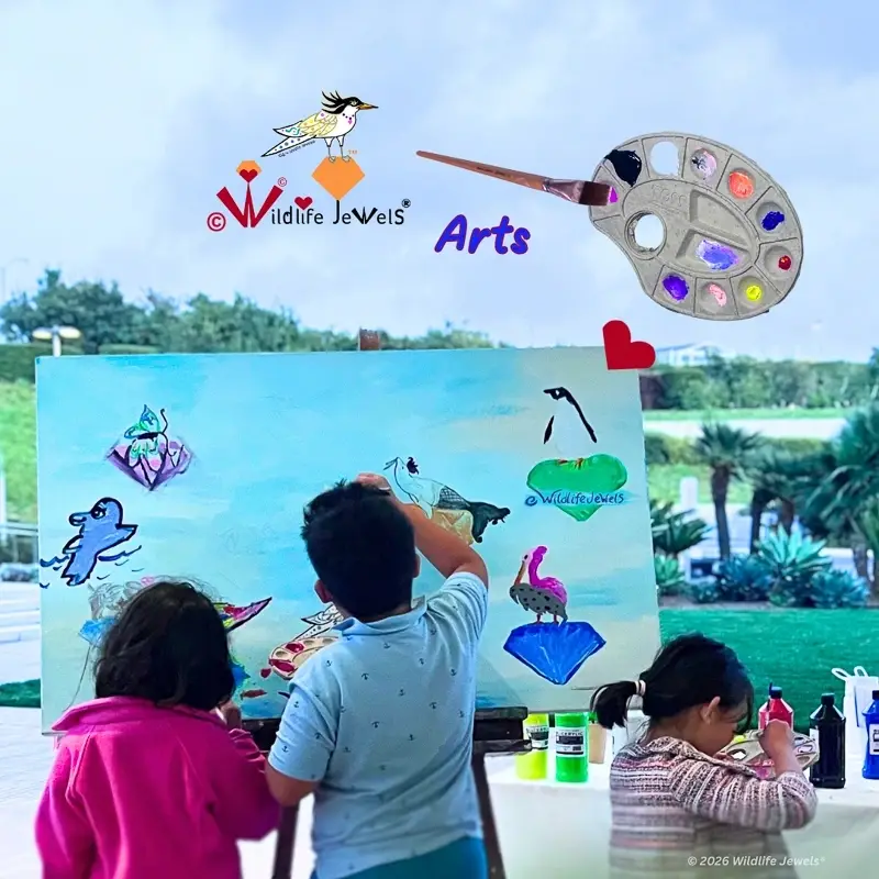 World Wildlife Day Community Painting Volunteers (Newport Beach)