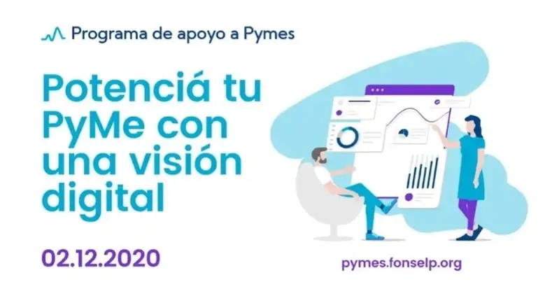 Afiche del programa #PotenciaTuPyme