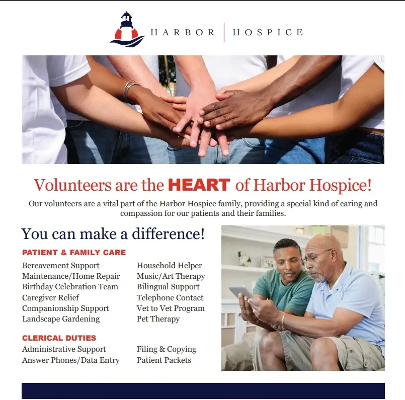 Hospice Volunteer Work