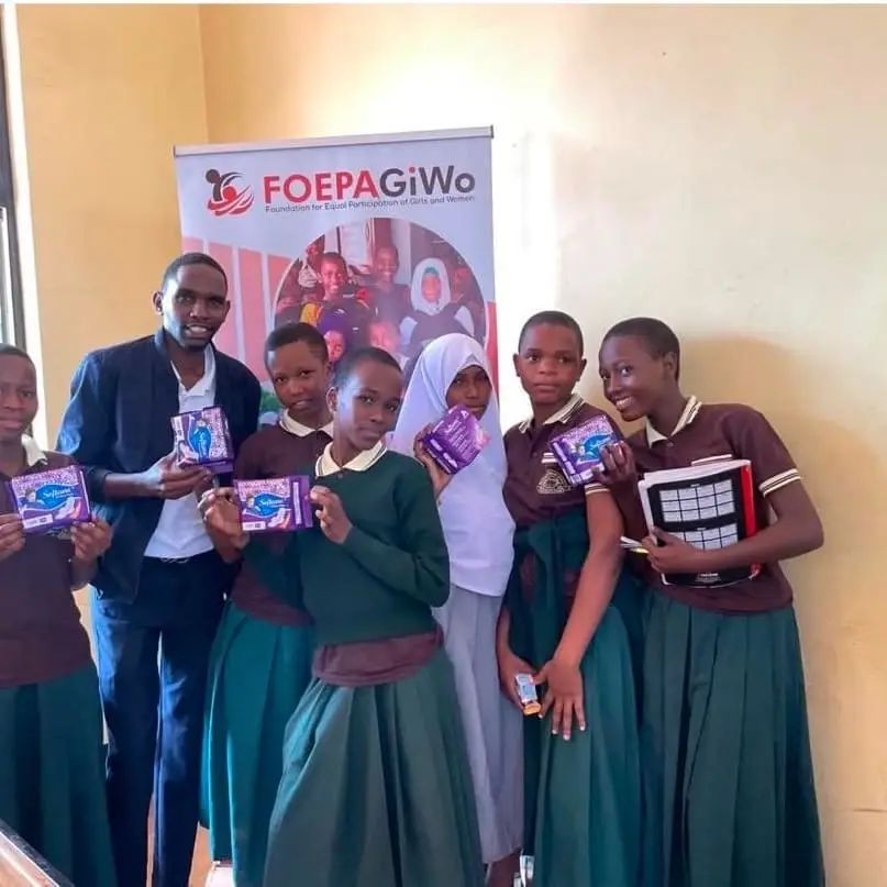 Binti na Hedhi Salama project.(Safe Periods,Confident Girls)