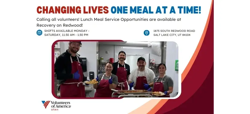 Serve Lunch to Men in Recovery