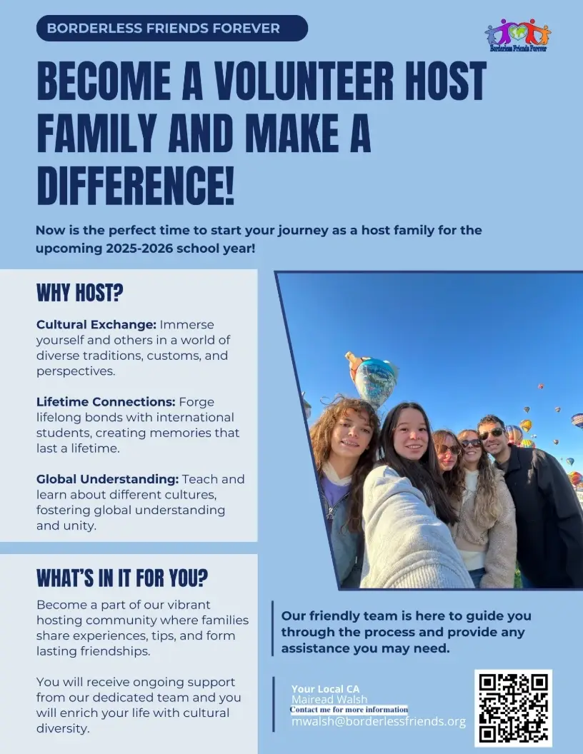 Host Families for International Students