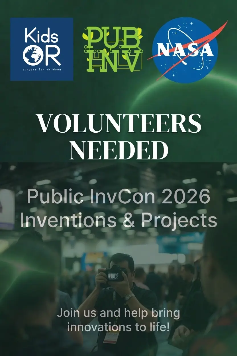 Volunteer at Public InvCon 2026: Humanitarian Engineering & Open Source Hardware
