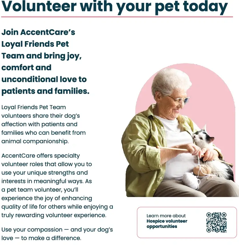 Hospice Patients In Need of Pet Therapy!