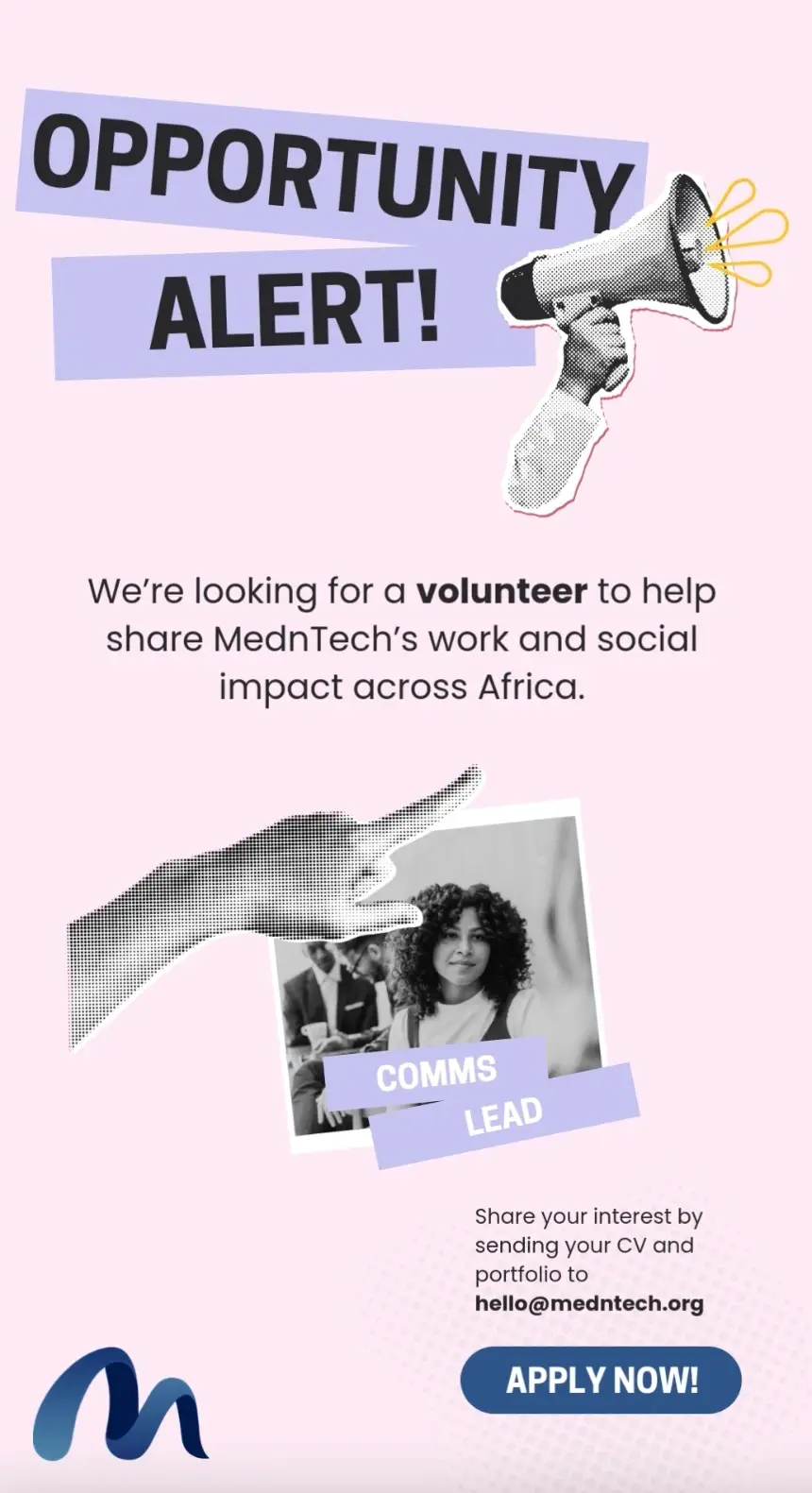 Comms Lead (Volunteer)