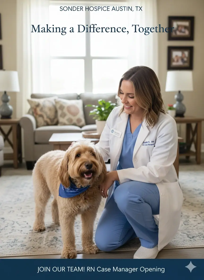 Dog Therapy Hospice Volunteer Opportunity