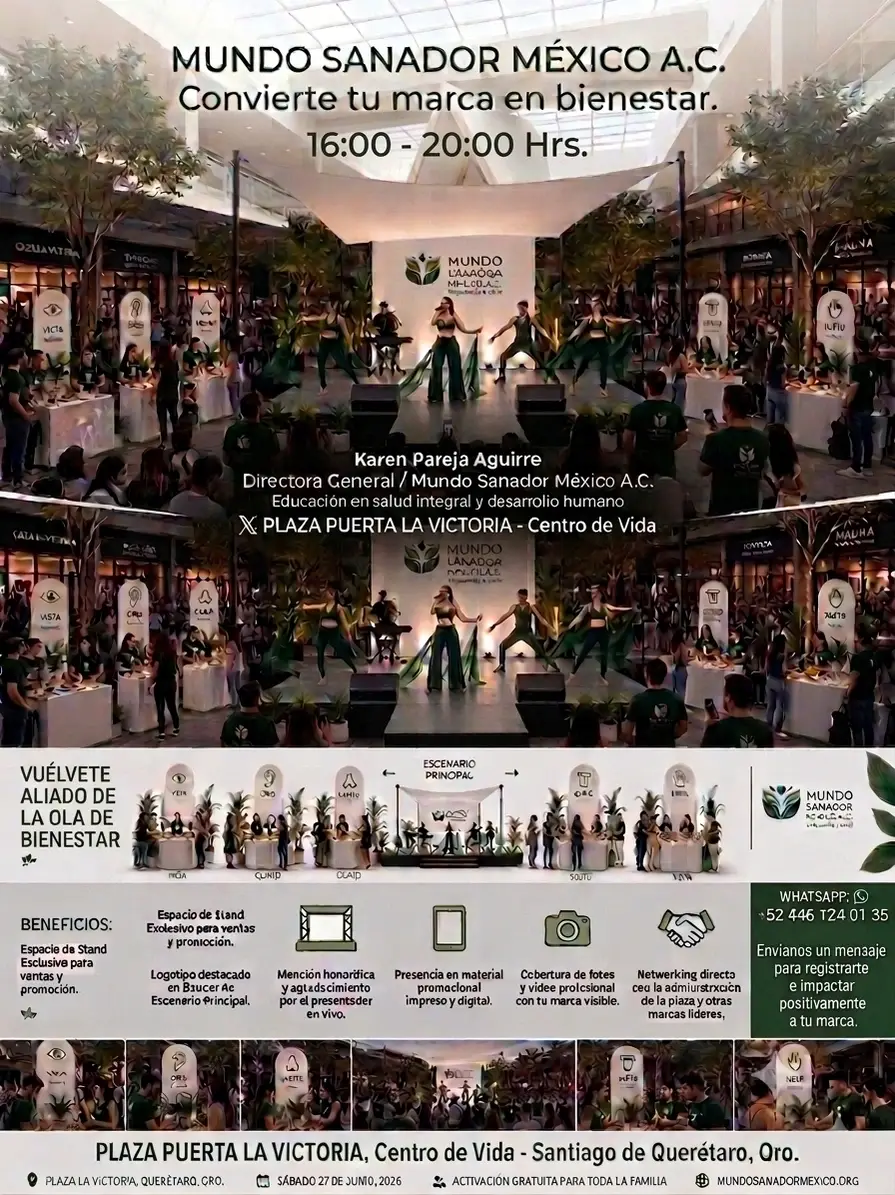 Voluntariado Para Evento en Querétaro, Organización Civil, en Plaza Puerta La Victoria