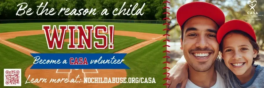 Make a difference, Be a CASA Volunteer! Next training is March 17th