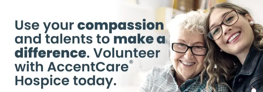Volunteer Your Warmth & Compassion as a Namaste Volunteer for Hospice Patients!