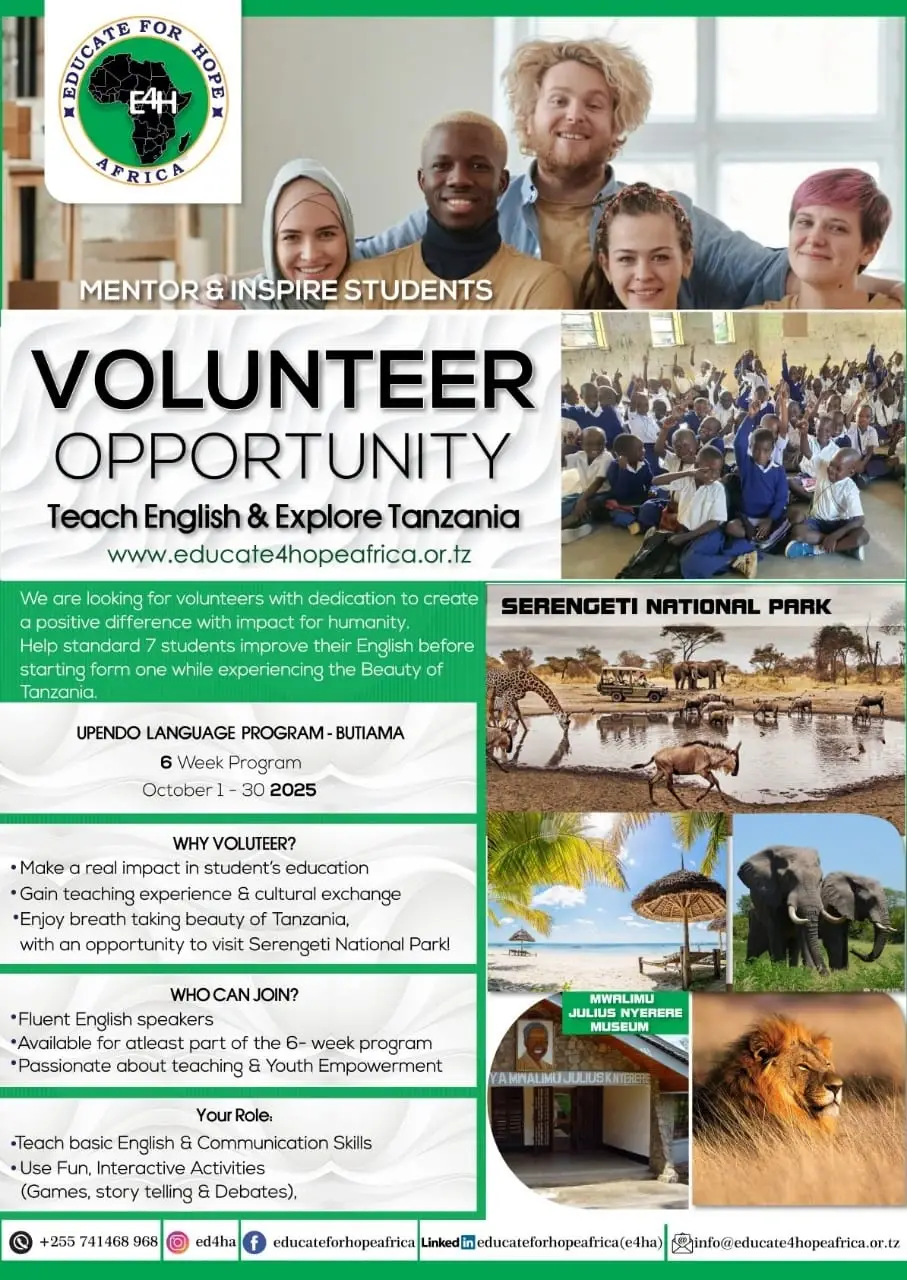 Volunteer Opportunity Alert!!!