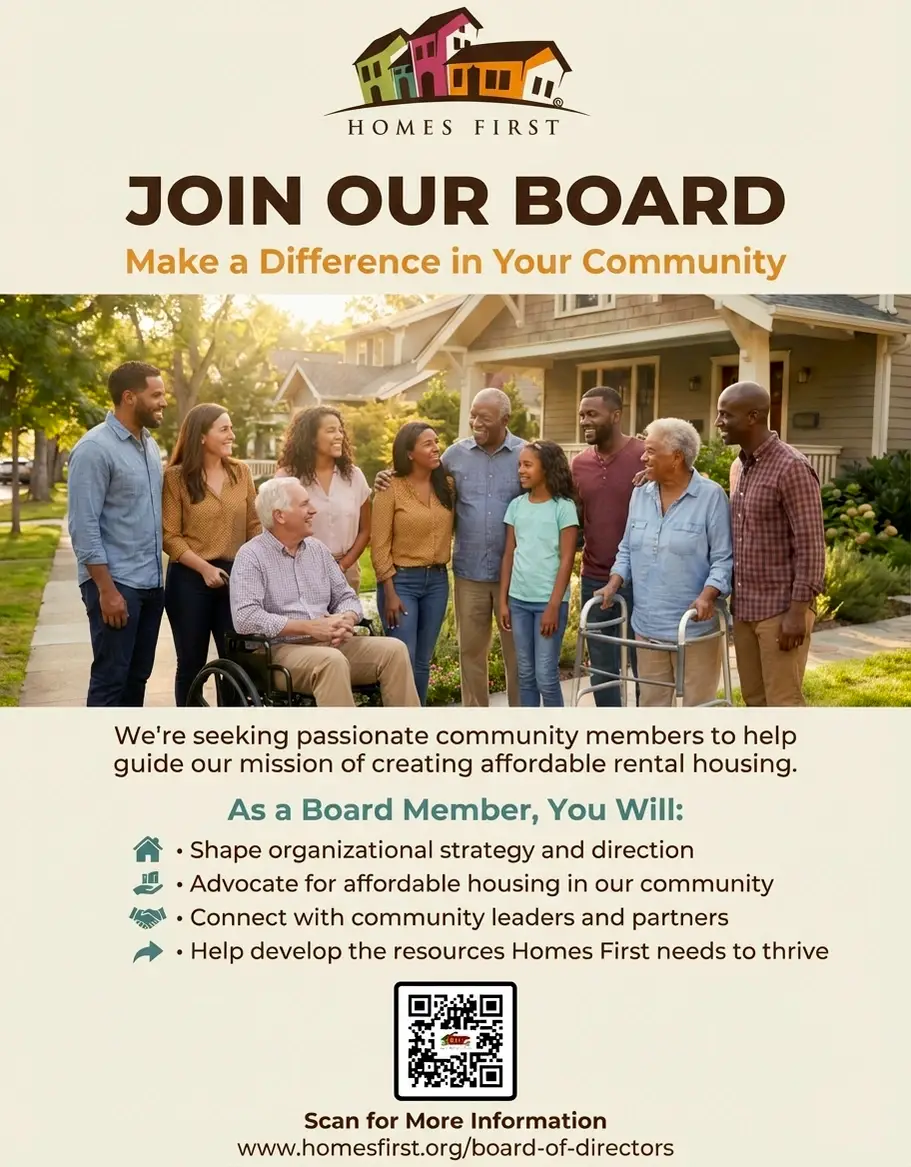 Board Members Sought for Community Housing Development Organization