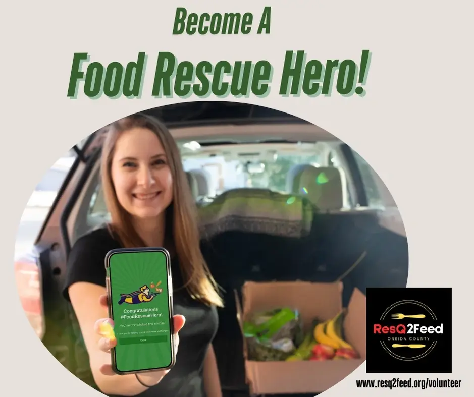 Food Rescue Hero -Pick up Food donations and deliver to non-profit agencies