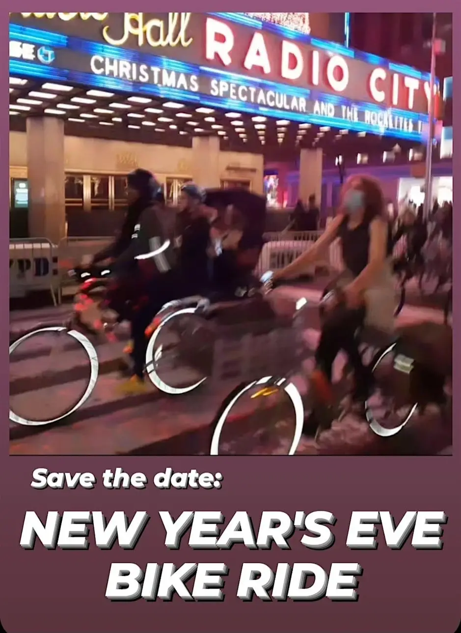 New Year's Eve Bike Ride Coordinator