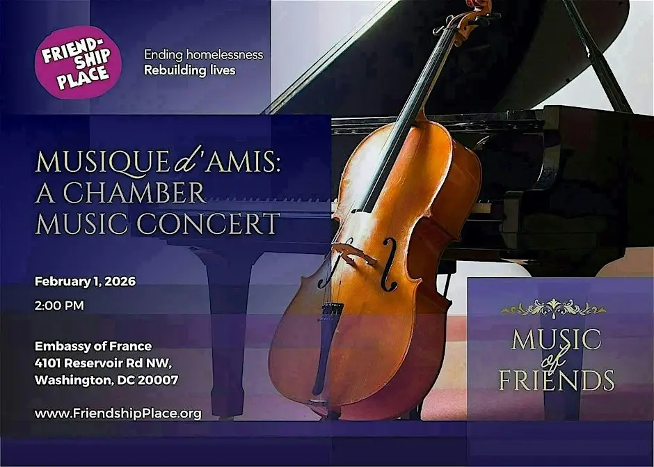 Event Support - Music of Friends Concert at The French Embassy
