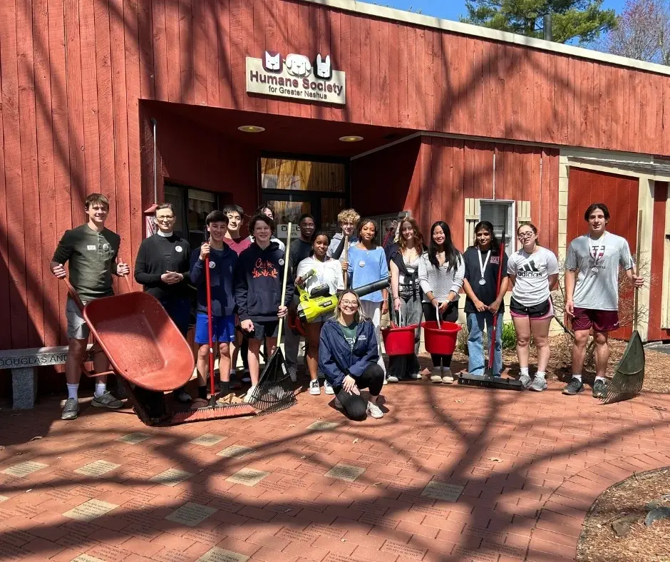 Volunteers at the Humane Society for Greater Nashua