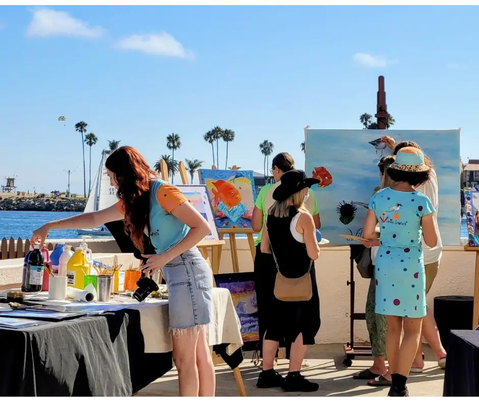 Volunteer at a Waterfront Wildlife Art Showcase — Newport Beach