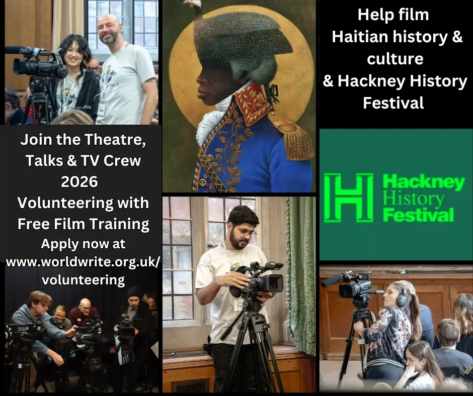 Theatre, Talks & TV  – Volunteering with Free Film Training