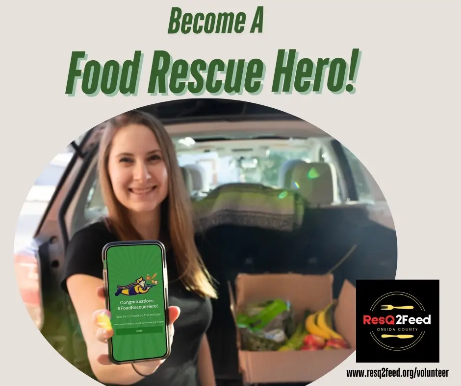 Food Rescue Hero -Pick up Food donations and deliver to non-profit agencies