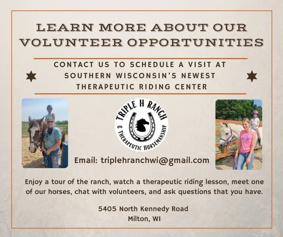 Therapeutic Riding Volunteer/ Fix It Crew/ Fundraising or Events