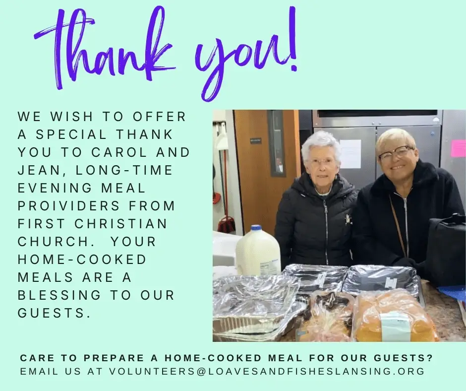 Monthly Dinner Provider