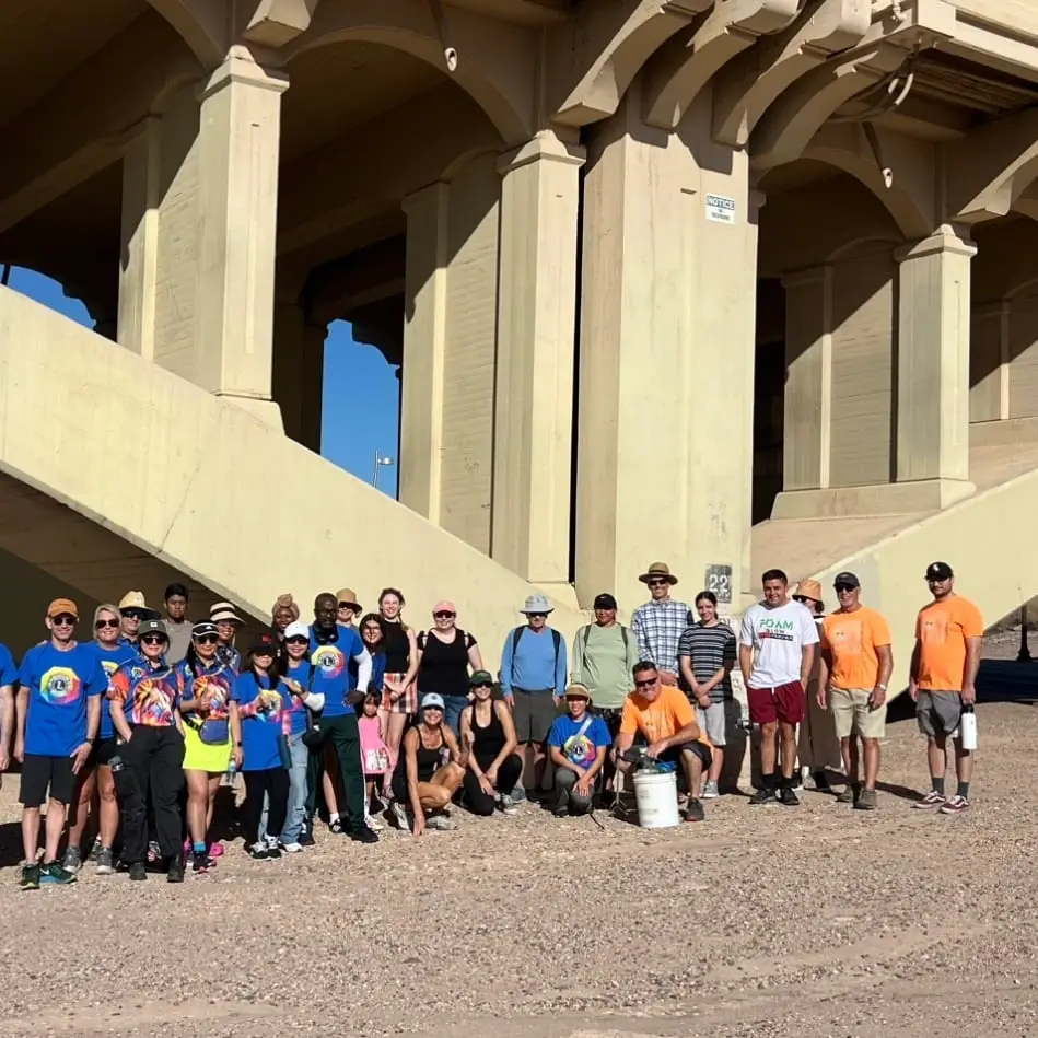 October 2025 #TrashTag Cleanup - Tempe Town Lake
