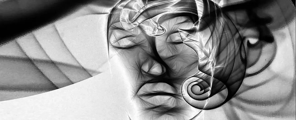 An illustration of someone's face.