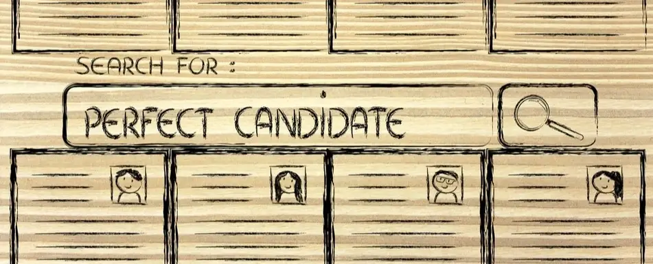 An illustration of a search engine website.