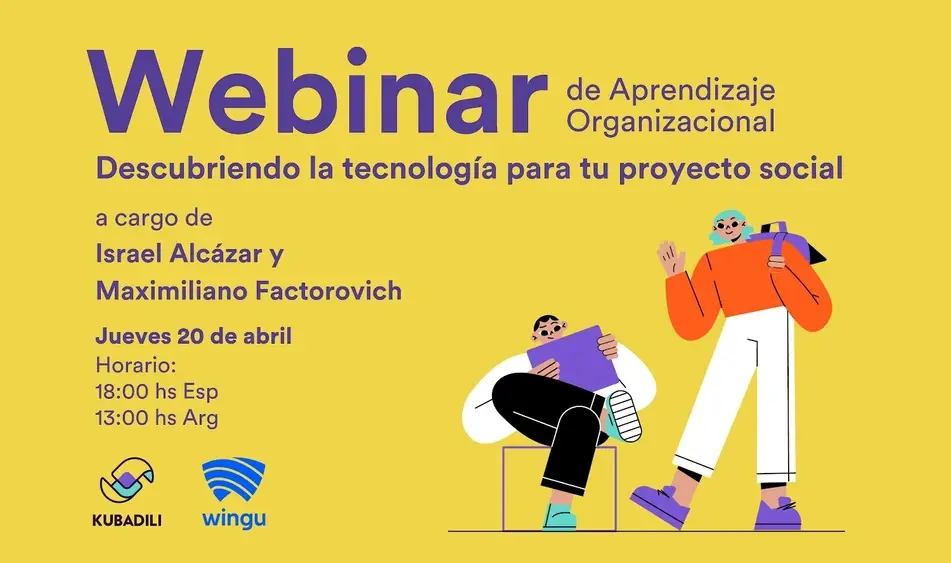 Flyer del webinario