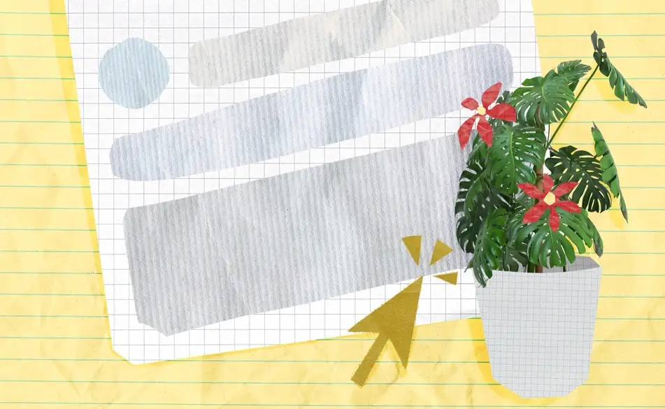 Ilustración de una plantita