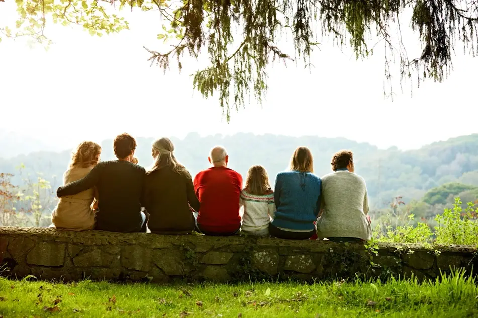 People with a variety of ages sitting together