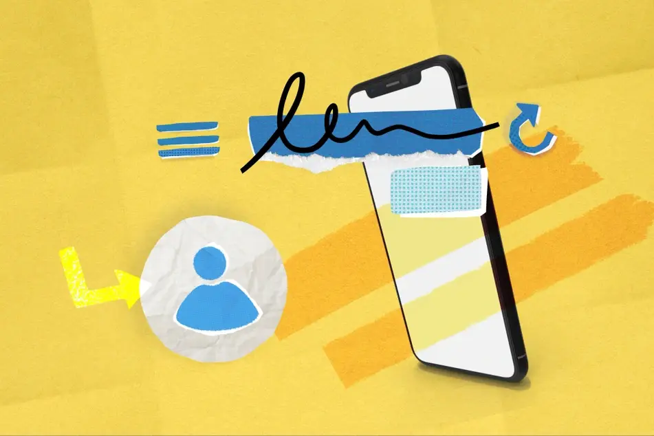 An illustration of a smart phone.