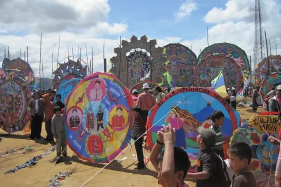 Una feria de juegos populares