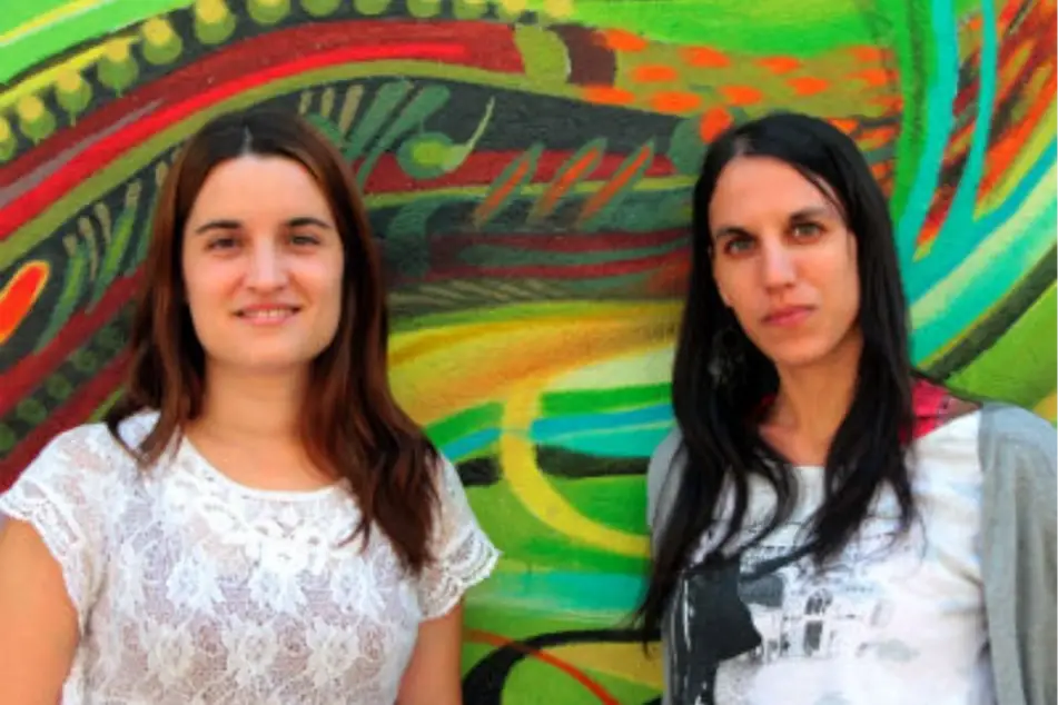 Una foto de Bárbara y Lorena