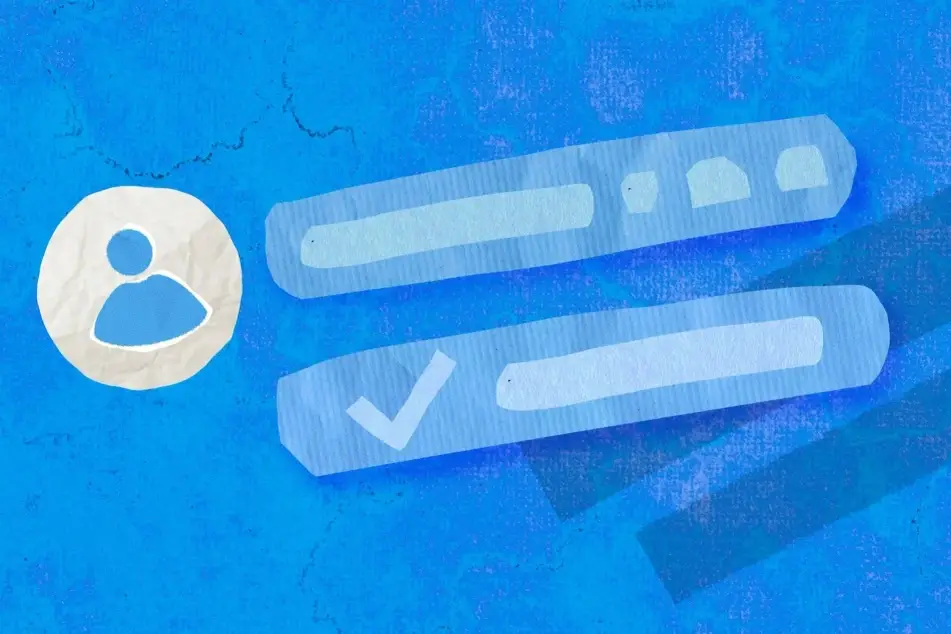 Illustration of a web browser search bar.